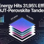 Risen Energy Hits 31.95% Efficiency in HJT-Perovskite Tandems