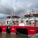 Two new crew transfer vessels delivered to Inch Cape