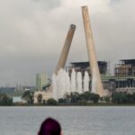 Liddell Power Station demolition underway after 50 years of operation