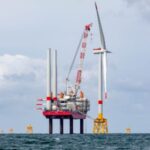 Ocean Winds installs first turbine at Dieppe Le Tréport offshore wind farm in France